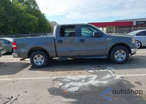 2007 Ford F150 Xlt из США, поврежденный, VIN 1FTRW12W57KD01665